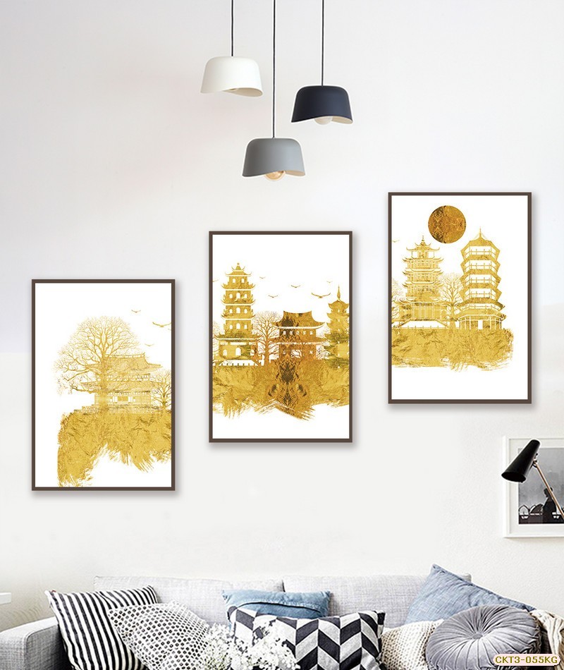 Kiến trúc nghệ thuật vảy vàng CKT3-055KG